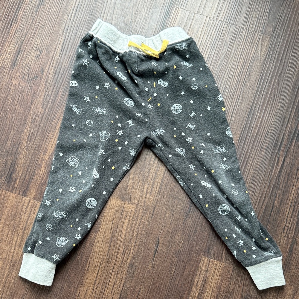 Gray Starry Kids Joggers
